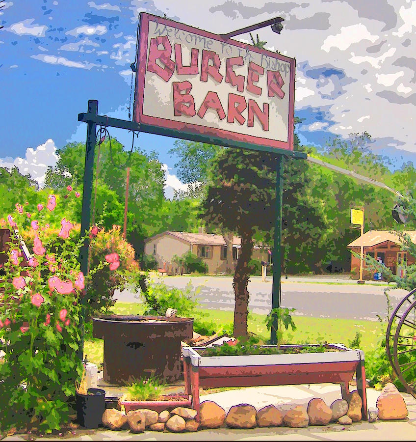 Burger Barn Color Photograph by Marilyn Diaz