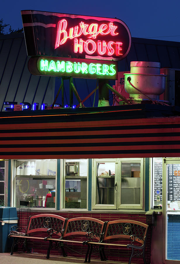 Burger House Hillcrest Photograph by Rospotte Photography