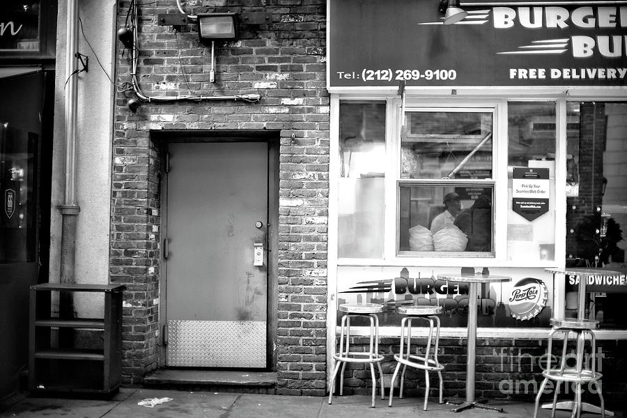 Burger Joint in New York City Photograph by John Rizzuto