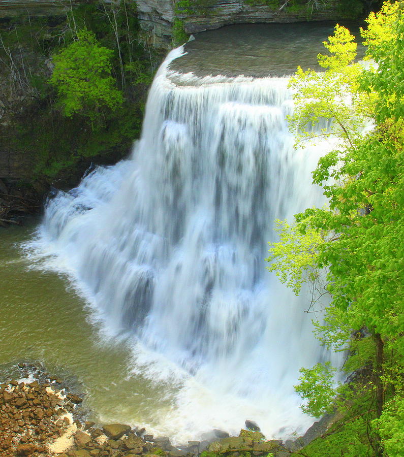 Burgess Falls - Tennessee Photograph by Steve Schrock