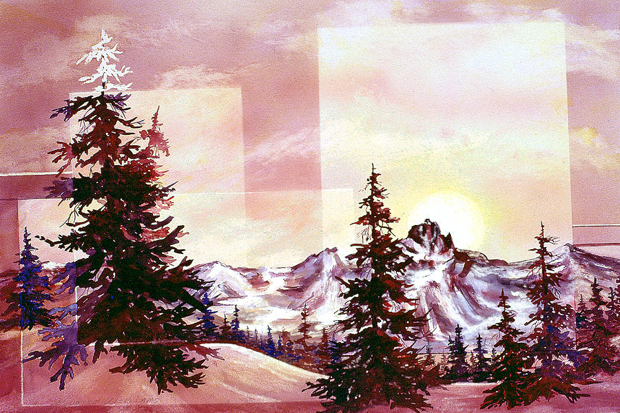 Burgundy Sunrise by Connie Williams Burgundy Sunrise by Connie Williams