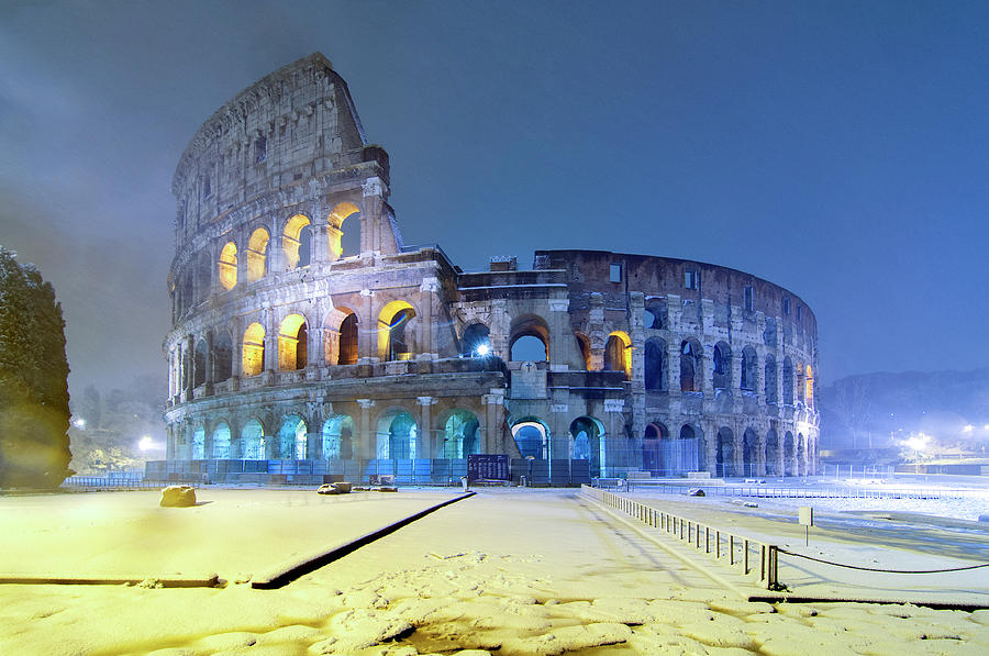 Colosseum Photograph - Burian in Rome by Fabrizio Troiani