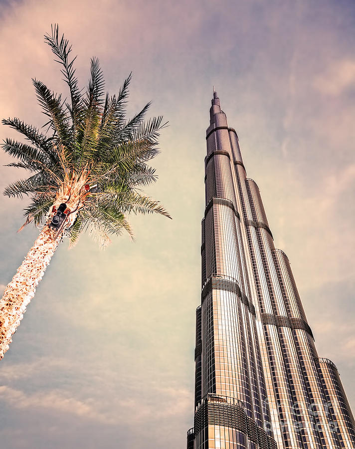Burj Khalifa Photograph by Anna Om