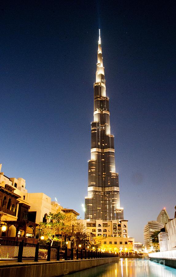 Burj Khalifa at Night Photograph by Karen Kean | Fine Art America