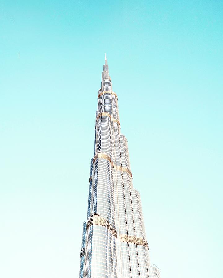 Architecture Photograph - Burj Khalifa by Happy Home Artistry