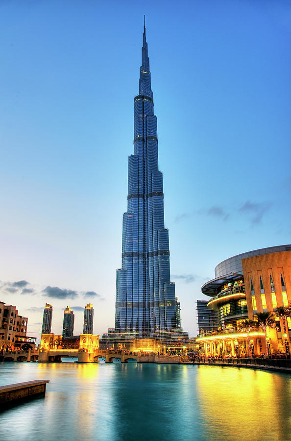 Burj Khalifa Sunset Photograph by Shawn Everhart