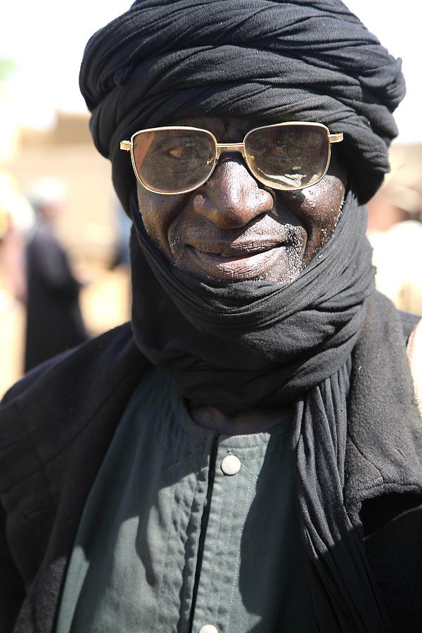 Burkina man Photograph by Marcus Best