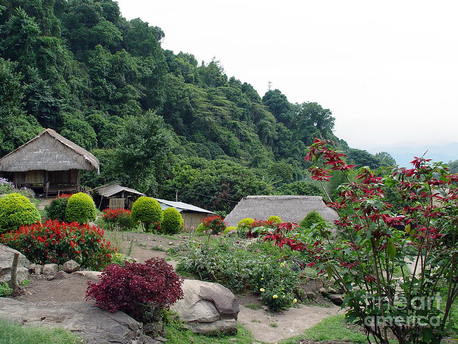 Burma Village Home Photograph by John Johnson - Pixels