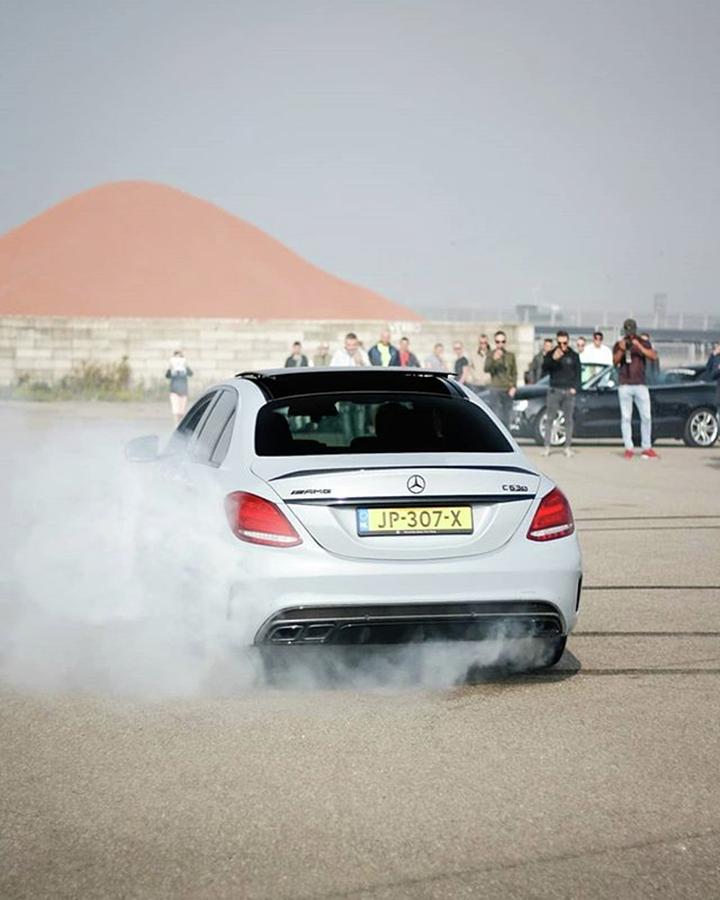 Mercedes Photograph - Burn Baby Burn.💨🔥 #mercedes #amg by Patrick Lubbers