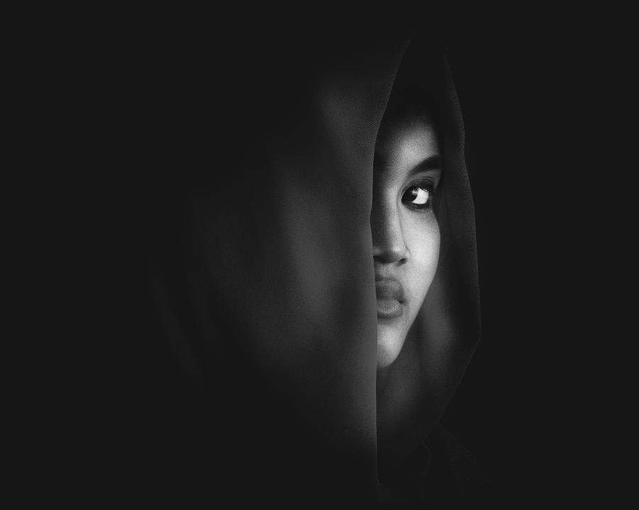 Black And White Photograph - Burn Eye by Ivan Marlianto