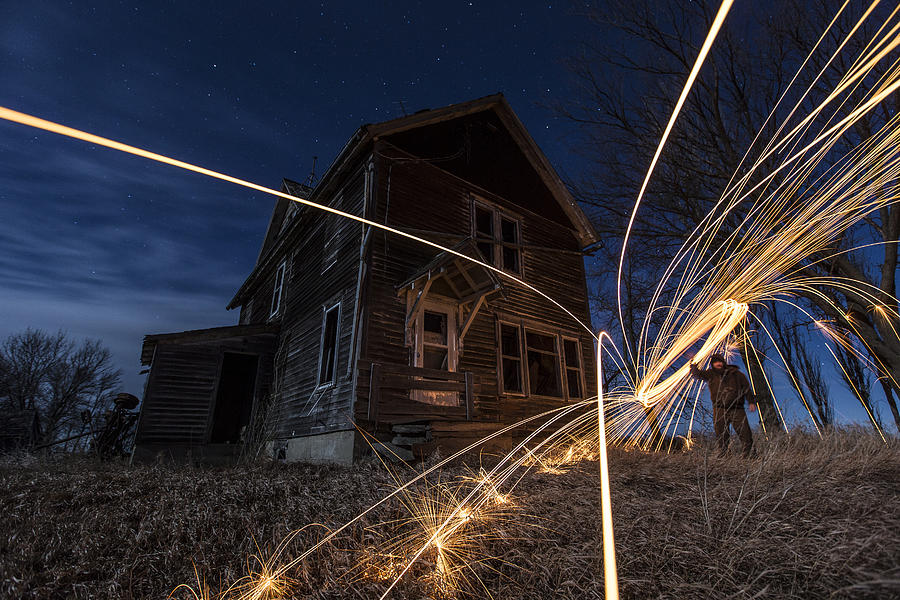 Burning Down The House  Photograph by Aaron J Groen