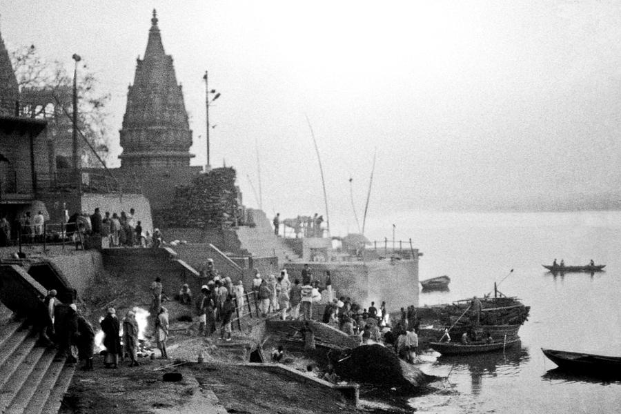 Burning Ghats  Photograph by Neil Pankler
