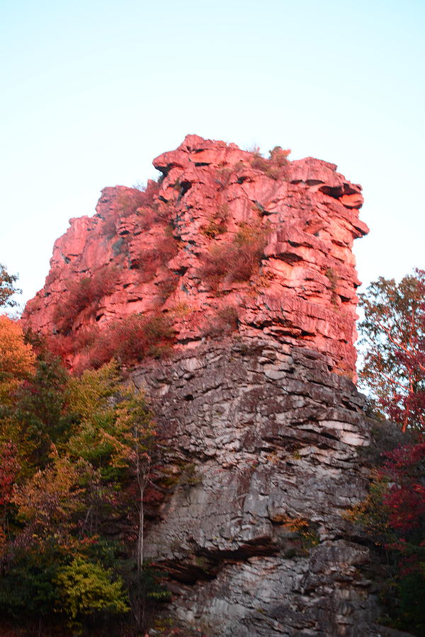 Burning Rock Photograph By Jane Gray - Fine Art America