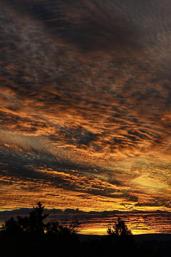 Burning Sky Photograph by Per Martin Kristiansen - Fine Art America