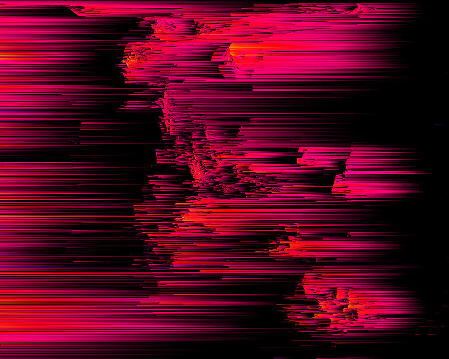 Burnout - Pixel Art Digital Art by Jennifer Walsh