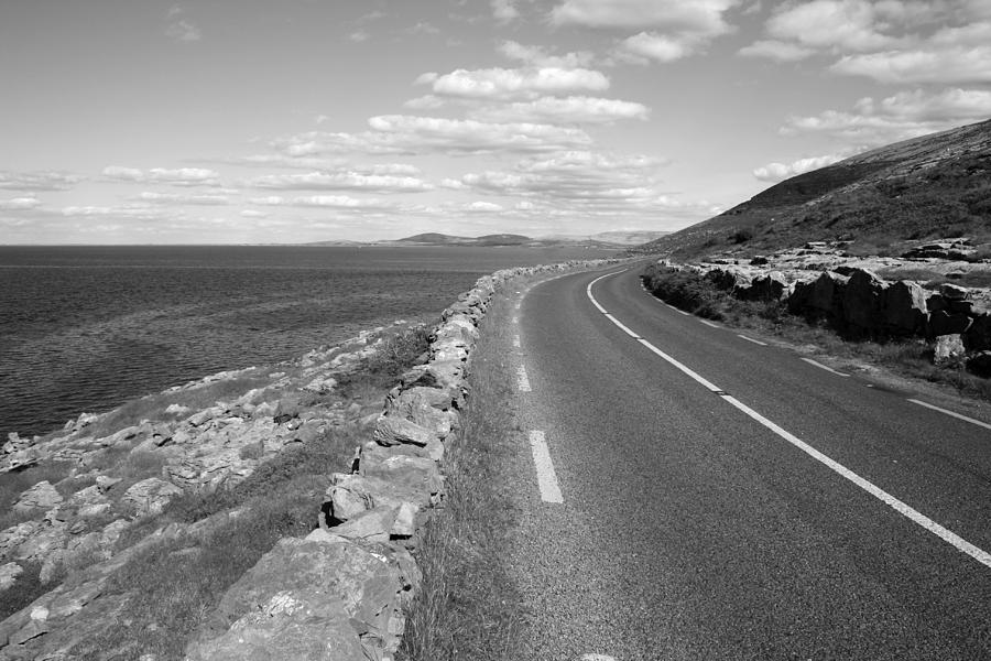 Burren Photograph - Burren Road by John Quinn