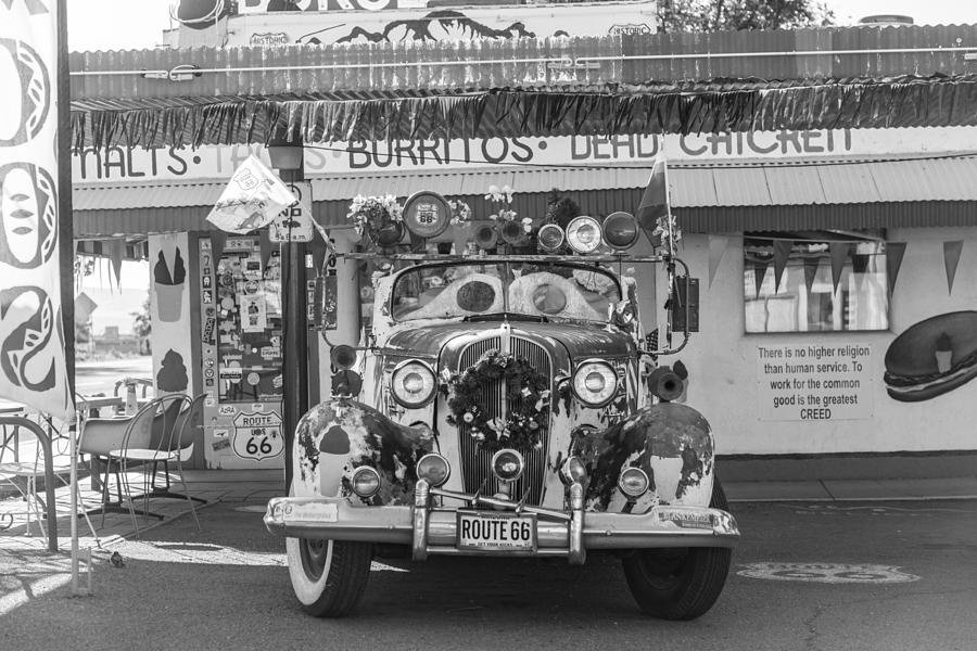 Burrito on Route 66 Photograph by John McGraw