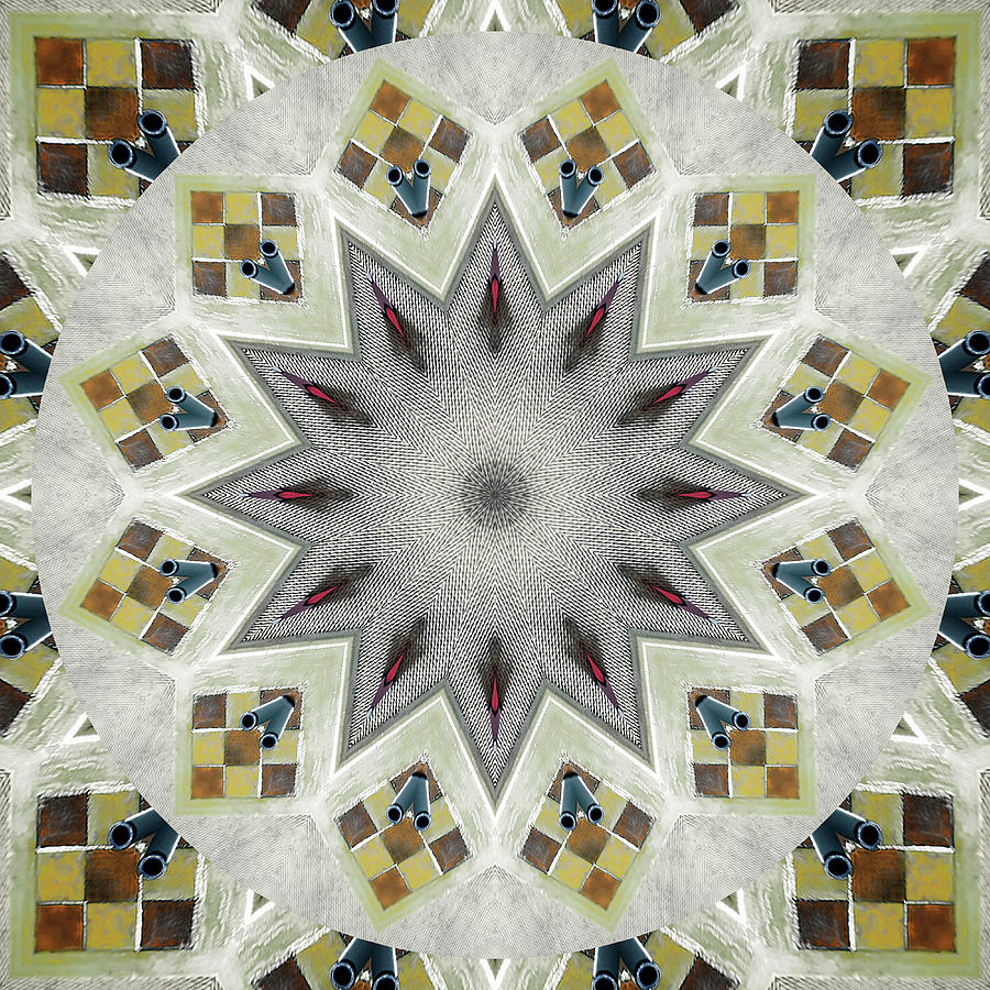 Burst Kaleidoscope Photograph