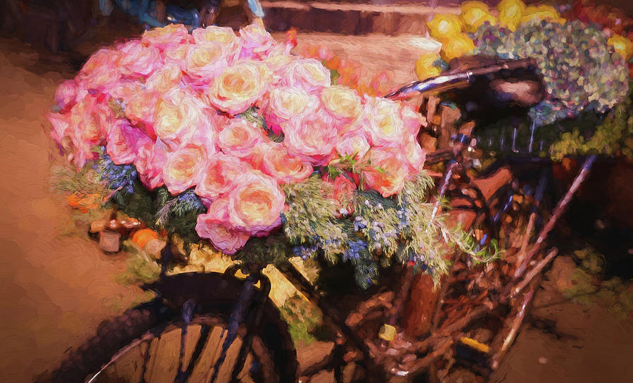 Bursting with Flowers Digital Art by Patrice Zinck