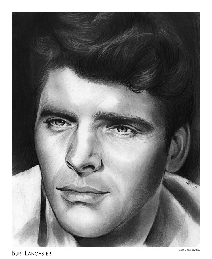 Burt Lancaster Drawing by Greg Joens