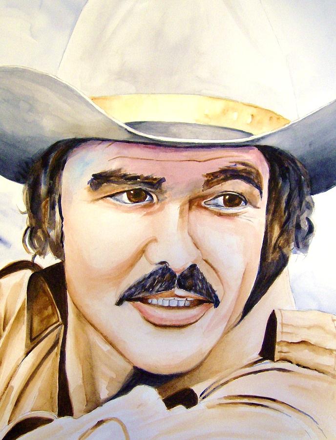 Burt Reynolds Painting - Burt Reynolds by Brian Degnon