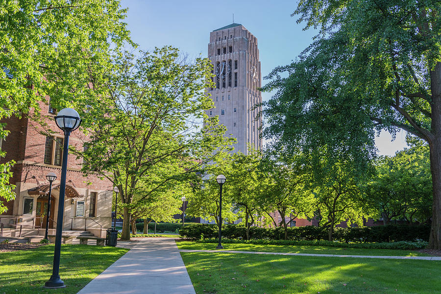 Burton Memorial Tower 1 University of Michigan  Photograph by Pravin Sitaraman