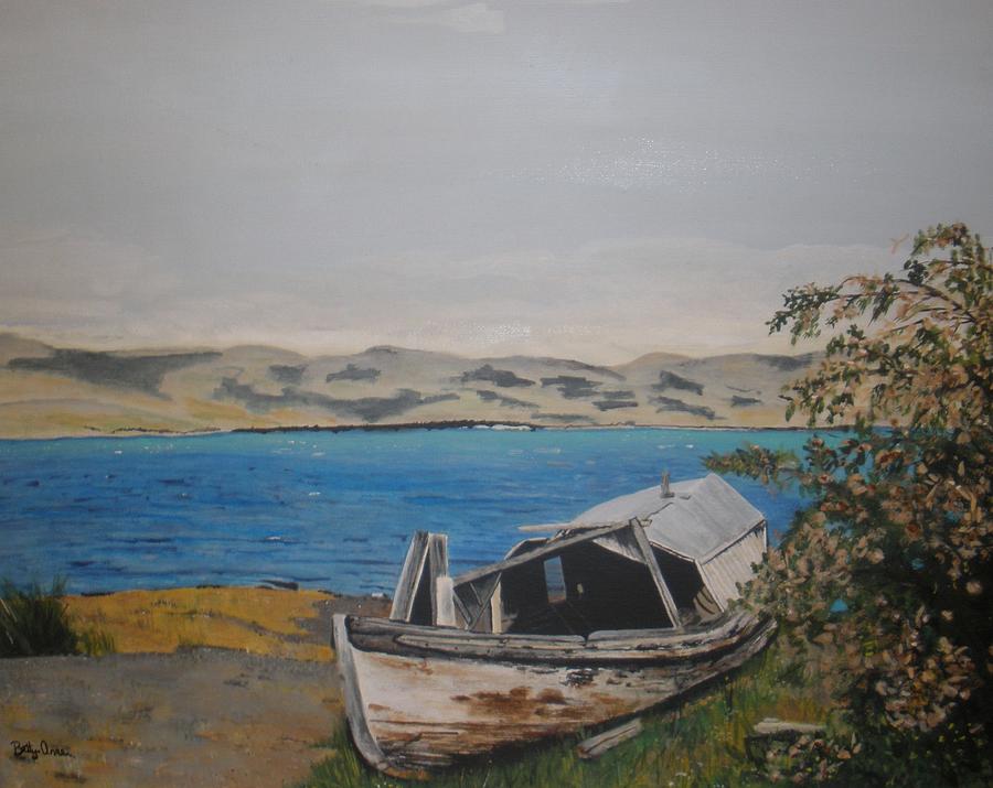 Burwash Landing Yukon Painting by Betty-Anne McDonald