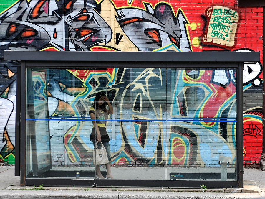 BUS STOP, TORONTO, CANADA, 2008 by John Jacquemain BUS STOP, TORONTO, CANADA, 2008 by John Jacquemain