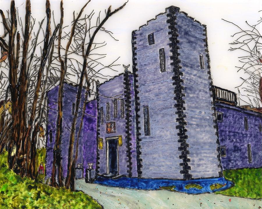 Busboom Castle Painting by Phil Strang
