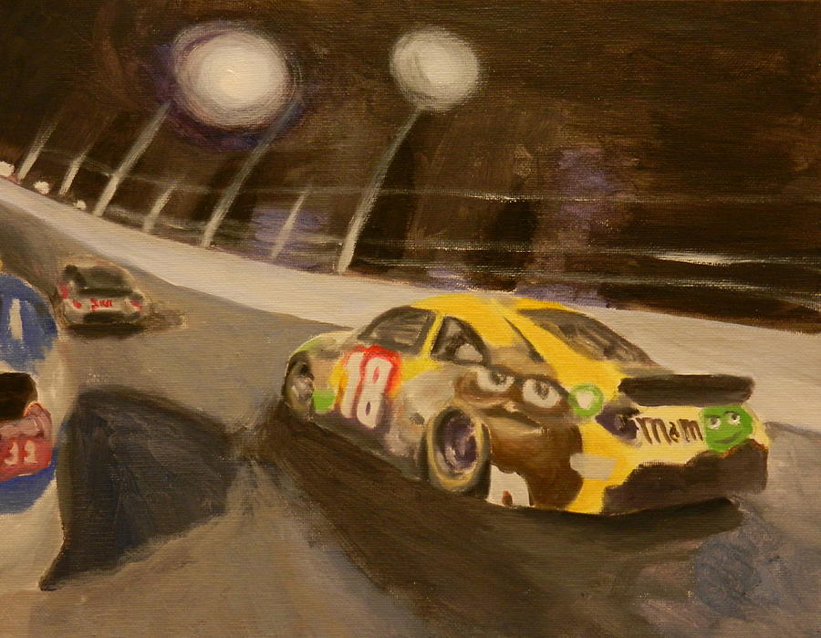 Nascar Painting - Busch in the Bud Shootout by James Lopez