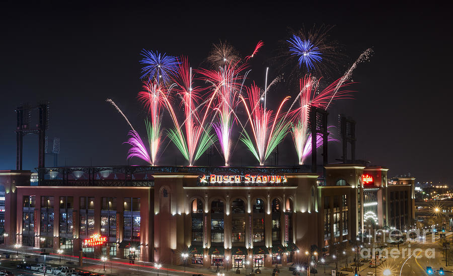 Busch Stadium Photograph by Andrea Silies