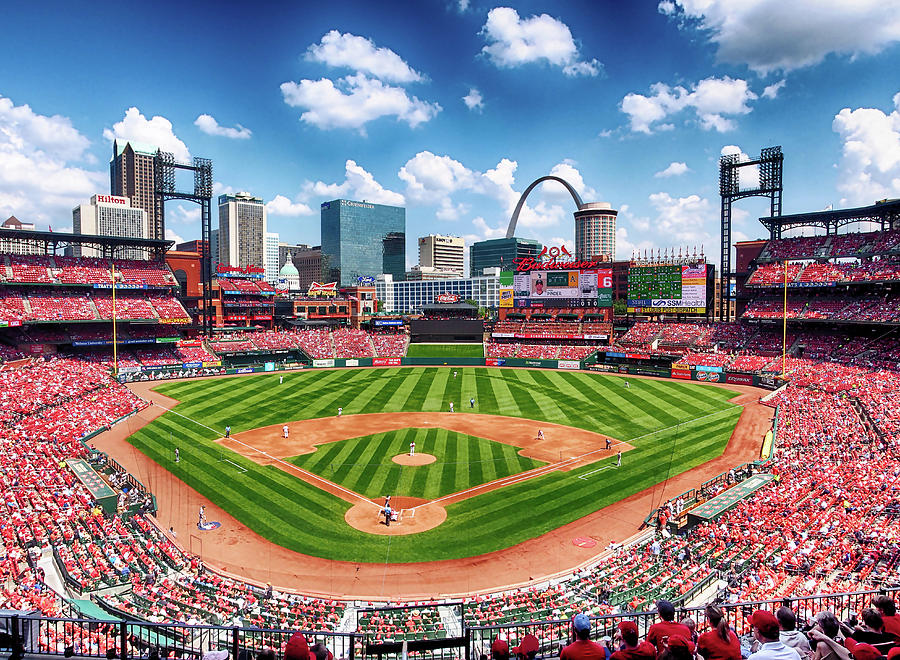 Busch Stadium Section 249 Photograph by C H Apperson