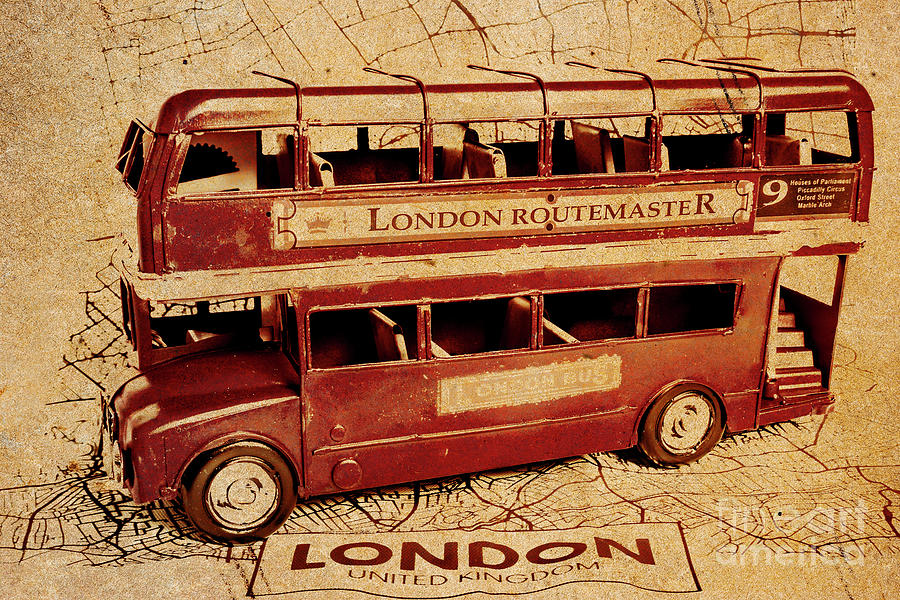 Buses of Vintage England Photograph by Jorgo Photography