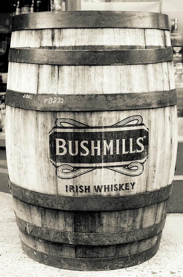 Bushmills Whiskey Barrel in Dublin Photograph by Georgia Fowler