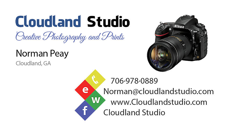 Business Card Photograph by Norman Peay