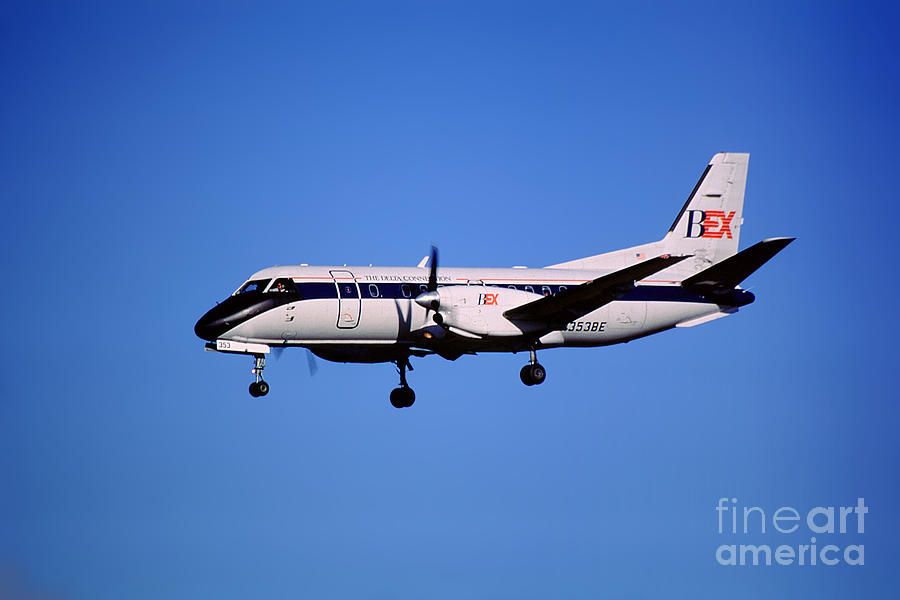 Business Express, Delta Connection, N353BE, BEX SAAB 340B Photograph by Wernher Krutein