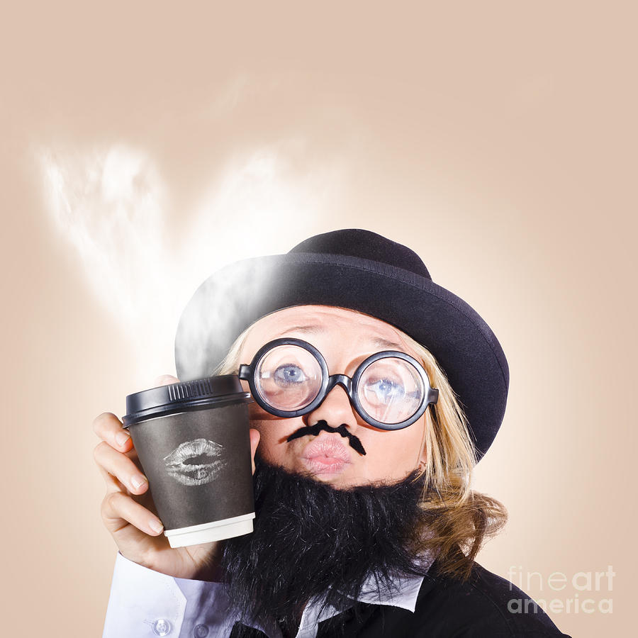 Businessperson Holding Disposable Coffee Cup Photograph by Jorgo Photography