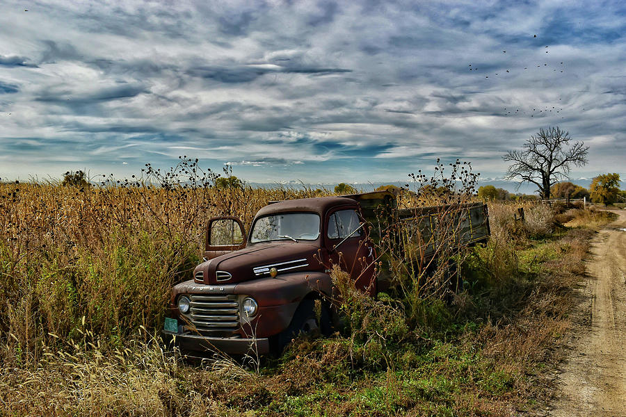 Busted Ford Dumptruck  Photograph by Christopher Thomas