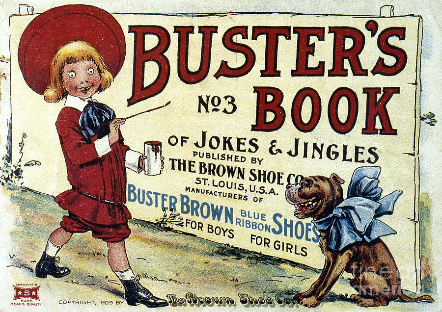 Buster Brown Book, 1905 Photograph by Granger