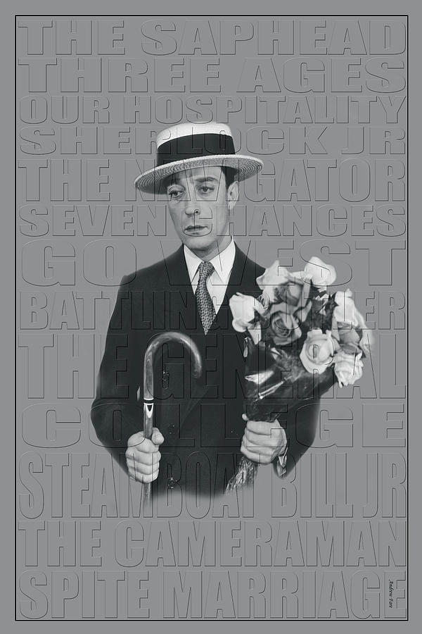 Buster Keaton Photograph by Andrew Fare