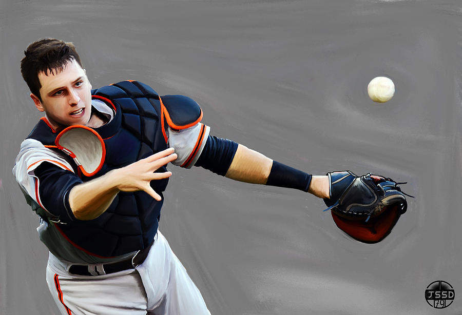 Buster Posey Painting