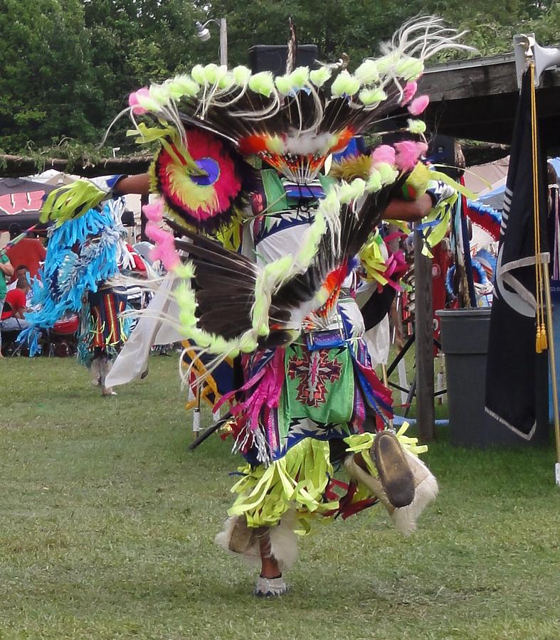 Bustle Fancy Feather Dancer Photograph by Windfeather Green - Pixels