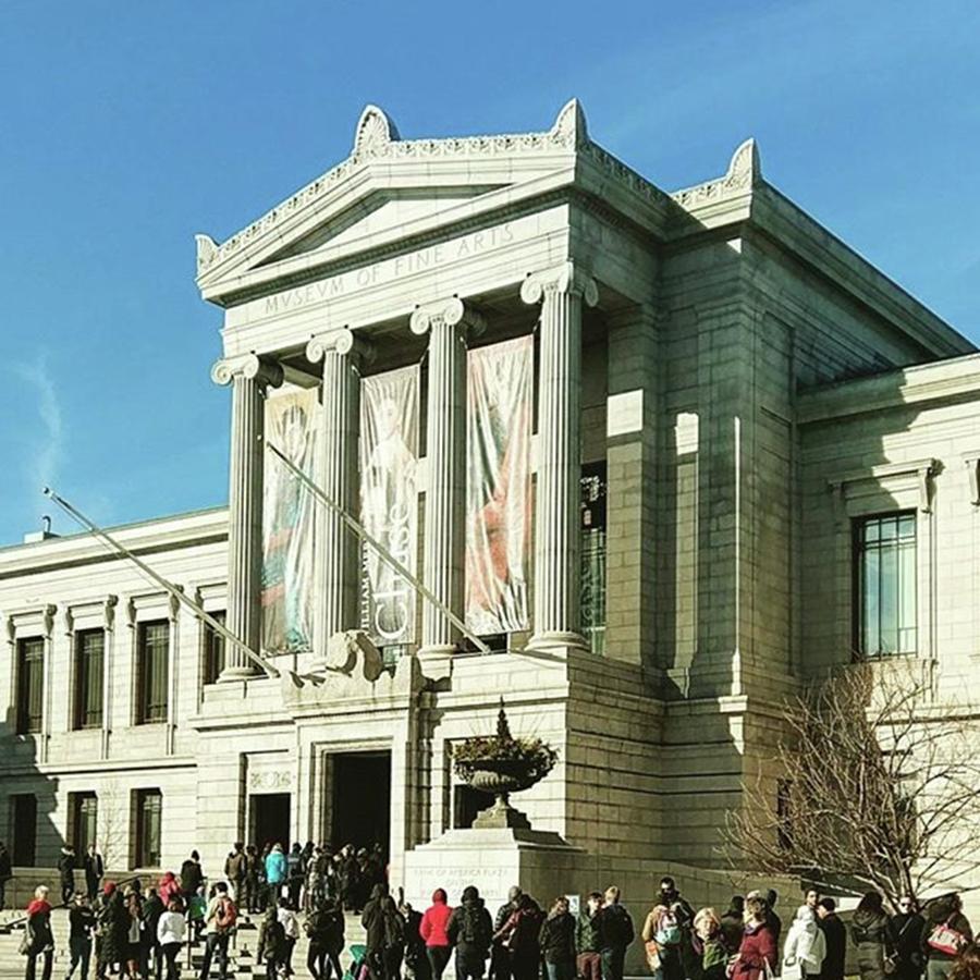 Busy Busy At @mfaboston #mlkday Photograph by Annette Holland