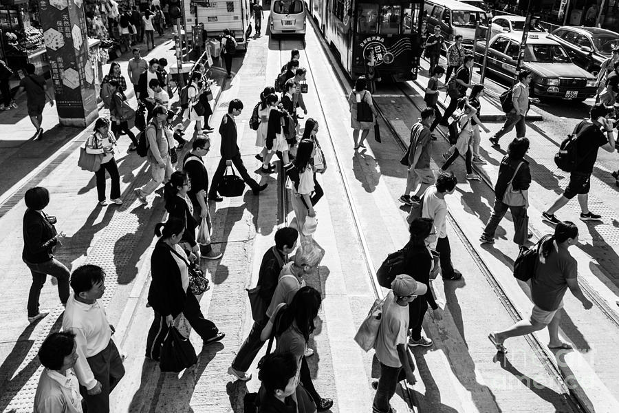 Busy Hong Kong Photograph by Didier Marti