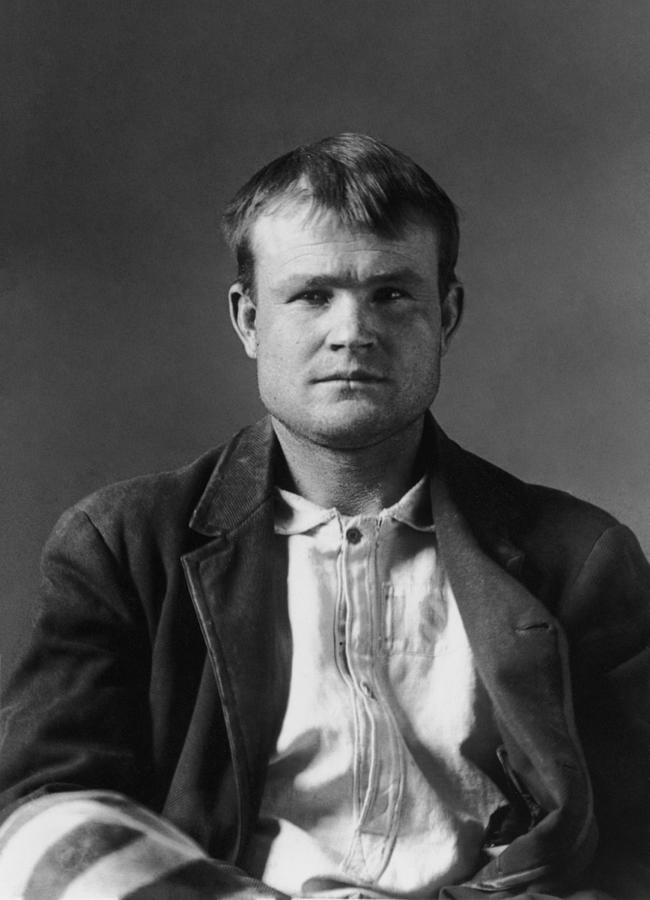 Butch Cassidy Mugshot 1894 Photograph by War Is Hell Store