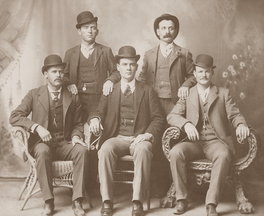 Butch Cassidy - Sundance Kid - Wild Bunch  Photograph by War Is Hell Store