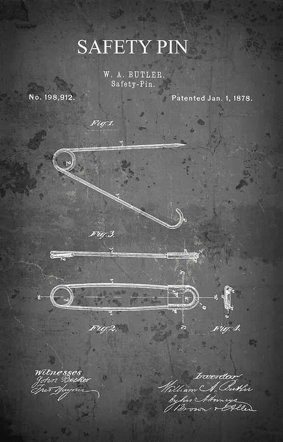 safety pin patent