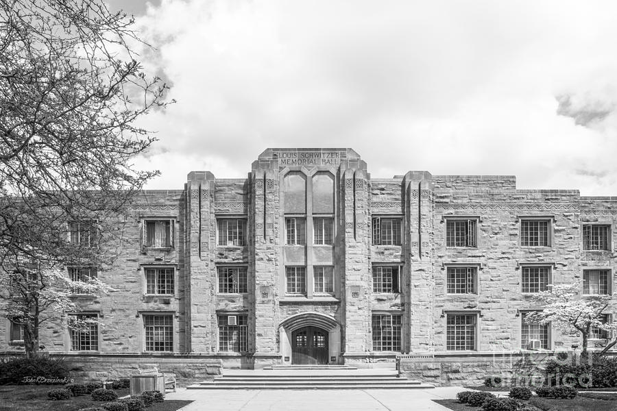 Butler University Schwitzer Residence Hall Photograph by University Icons