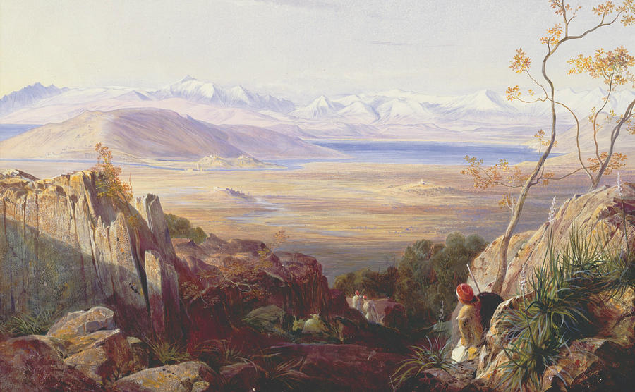 Butrinto, Albania Painting by Edward Lear