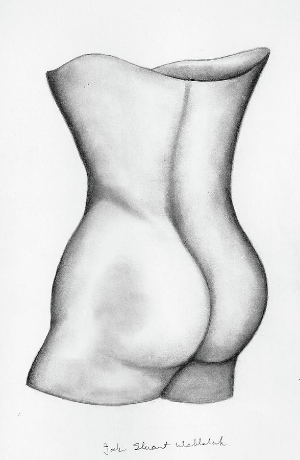 Butt of a Study Drawing by John Stuart Webbstock